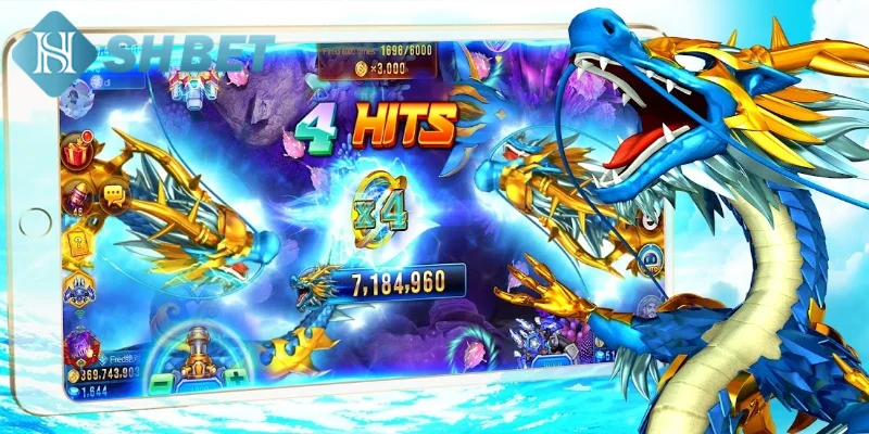 Các tính năng thú vị của game săn cá Long Vương
